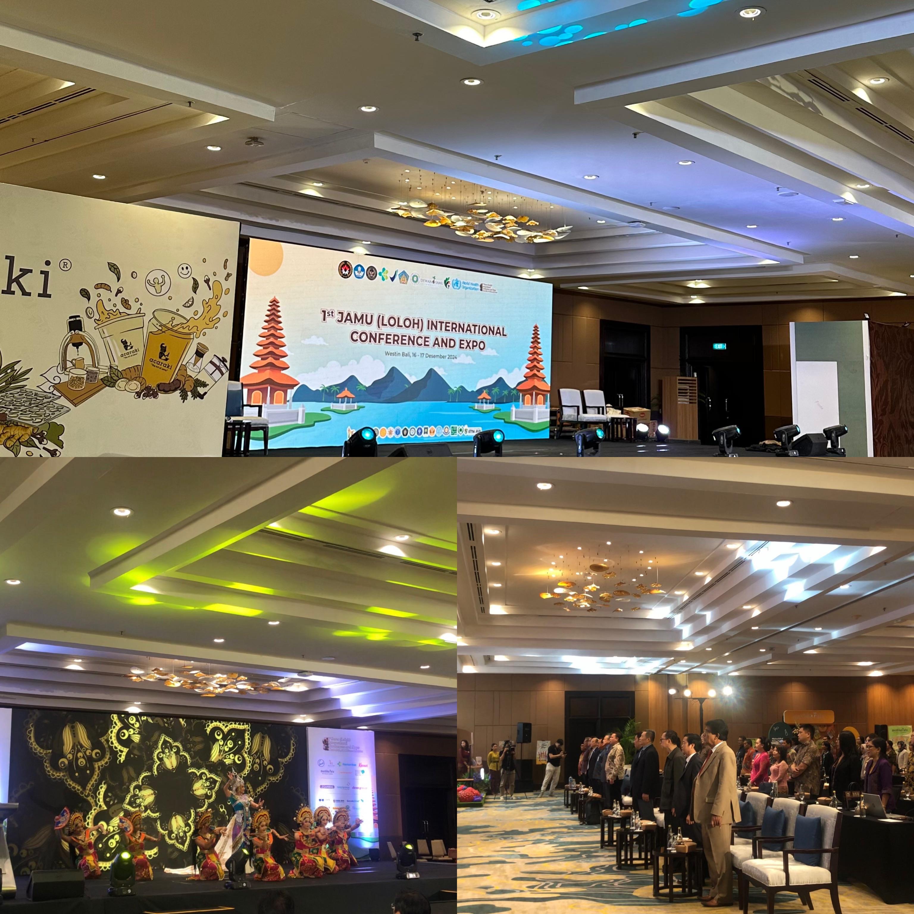 1st Jamu (Loloh) International Conference and Expo